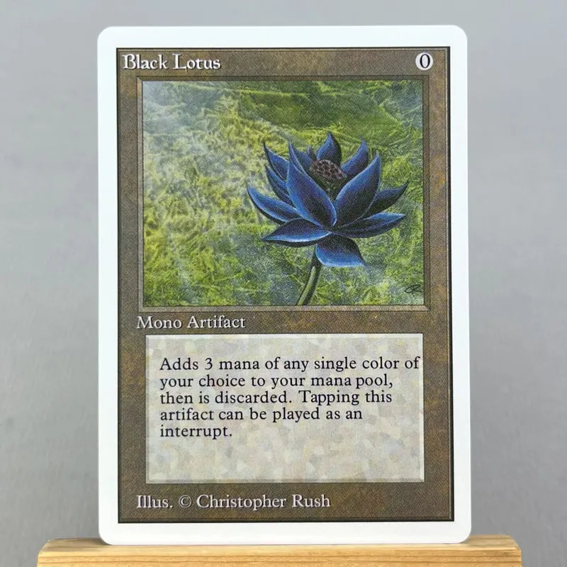 TCG Proxy Cards Deck Borad Games הולוגרמה בודדת לוטוס שחור Power9 Dual Landes The One Ring — image 8