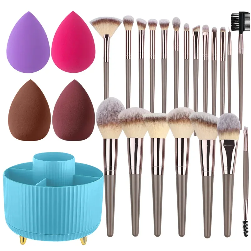 NEW 1-20PCS Makeup Brushes Set Foundation Blush Powder Concealers Eyeshadow Soft and Fluffy Female Cosmetic Beauty Tools Storage — image 18