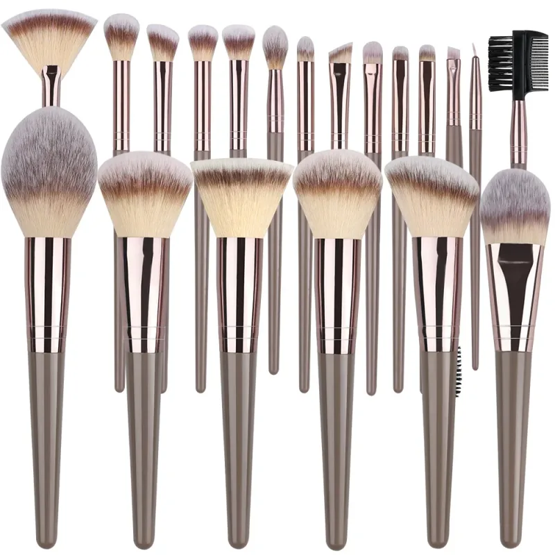 NEW 1-20PCS Makeup Brushes Set Foundation Blush Powder Concealers Eyeshadow Soft and Fluffy Female Cosmetic Beauty Tools Storage — image 10