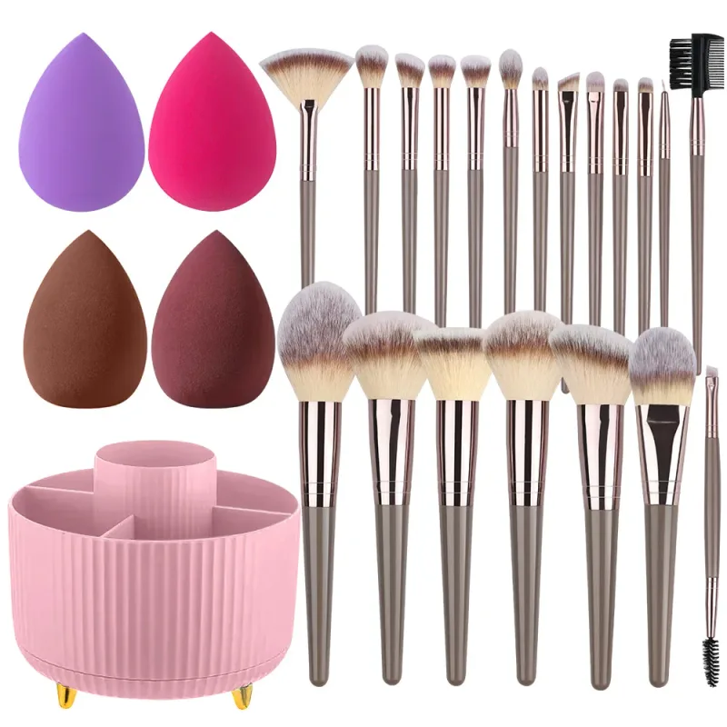 NEW 1-20PCS Makeup Brushes Set Foundation Blush Powder Concealers Eyeshadow Soft and Fluffy Female Cosmetic Beauty Tools Storage — image 11