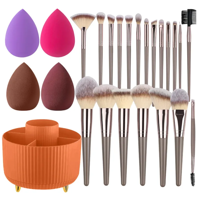 NEW 1-20PCS Makeup Brushes Set Foundation Blush Powder Concealers Eyeshadow Soft and Fluffy Female Cosmetic Beauty Tools Storage — image 14