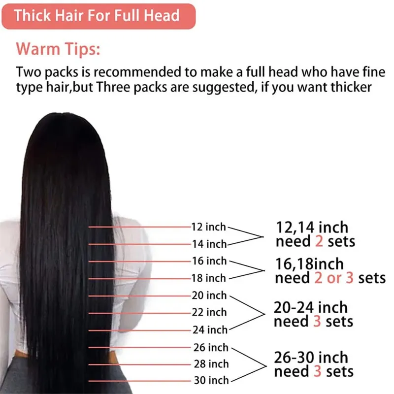 26 ιντσών Tape In Hair Extensions 100% Human Hair Adhesive Replaceable Seamless Skin Weft Tape 20/40pcs Ίσια μαλλιά για γυναίκες — image 7