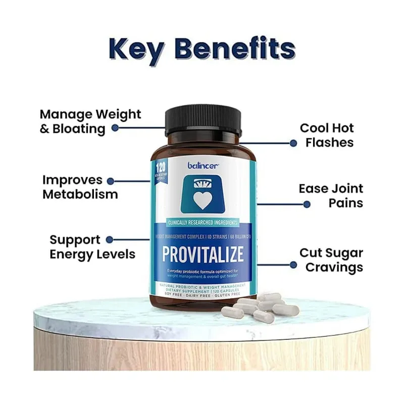 Balancer Probiotic Supplement - Supports Weight Management and Overall Gut Health - Daily Probiotic Formula — image 2