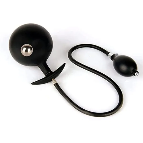 Anal Expander Expand Inflatable Anal Plug Oversized Enema Training Butt Plug Butt Dilator Ass Prostate Sex Toy for Men Women