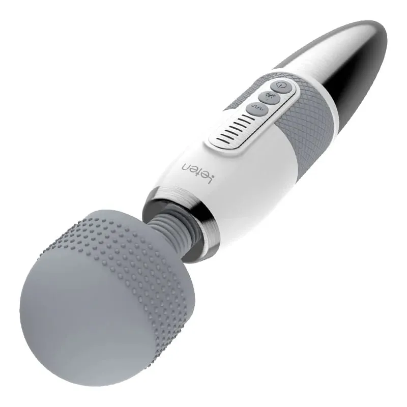 Leten 55 מ"מ סופר גדול ראש שרביט קסמים ויברטור AV Stick ויברטורים לנשים דגדגן עיסוי גוף נשי אונן צעצועי מין