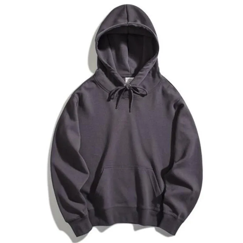 napakanipis na hoodie na may malaking laki Mga hoodies ng lalaki Bagong Spring Summer basic sweatshirts casual loose Sport shirt solid pullovers male tops
