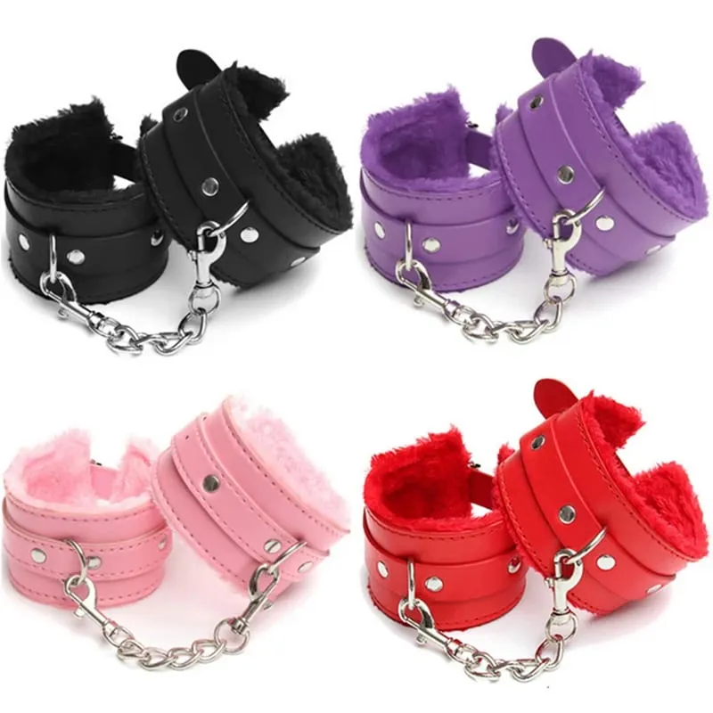 Nincsenek vibrátorok nőknek Bilincsek szexhez Bokamandzsetta BDSM Bondage Restraints Slave Erotikus Felnőtt Játékok Szexjátékok Pároknak Női — image 1