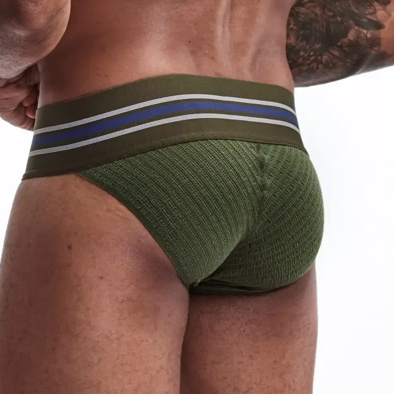 JOCKMAILcuecas De Algodao Masculina Super Wide Waist, Tide High Fork Briefs, High Elasticity Fitness Breathable Men Underground — image 13
