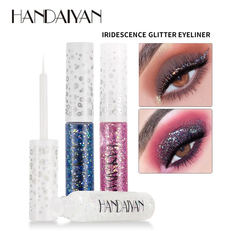 Νέα 12 χρώματα Diamond Glitter Liquid Eyeliner Ανθεκτικό Αδιάβροχο Μακιγιάζ Shimmer And Shine Eye Pencil Makeup Beauty Tools — image 3