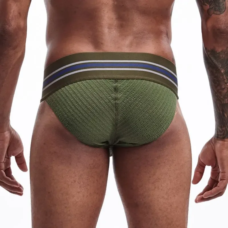JOCKMAILcuecas De Algodao Masculina Super Wide Waist, Tide High Fork Briefs, High Elasticity Fitness Breathable Men Underground — image 12