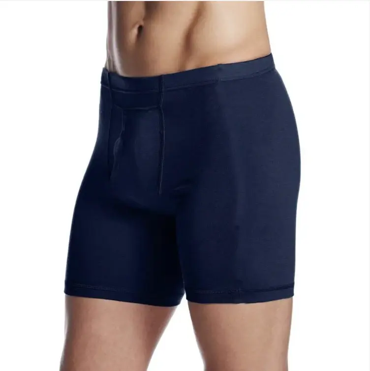 Herr Merinoull Long Drop Boxershorts 100 % Merinoull Herr Underkläder Baslager 240G Herr Sportkalsonger Fitness Andas — image 2