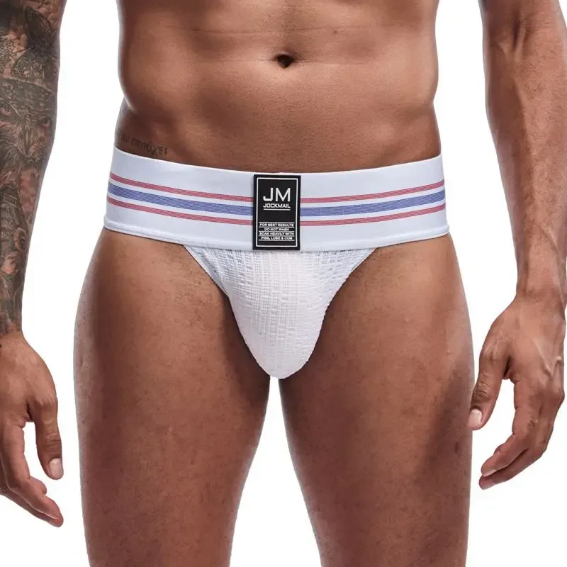 JOCKMAILcuecas De Algodao Masculina Super Wide Waist, Tide High Fork Briefs, High Elasticity Fitness Breathable Men Underground — image 8