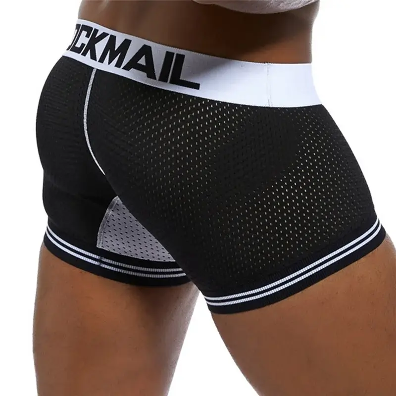 cotton mesh panlalaking damit na panloob fashion low-waist briefs shorts sports casual boxer trunks