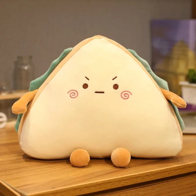 30/40 ס"מ Kawaii רך עוגת סנדוויץ' כרית צעצוע כרית ביתית יצירתית כרית משרד כרית פשוטה מתנות יום הולדת לילד — image 8