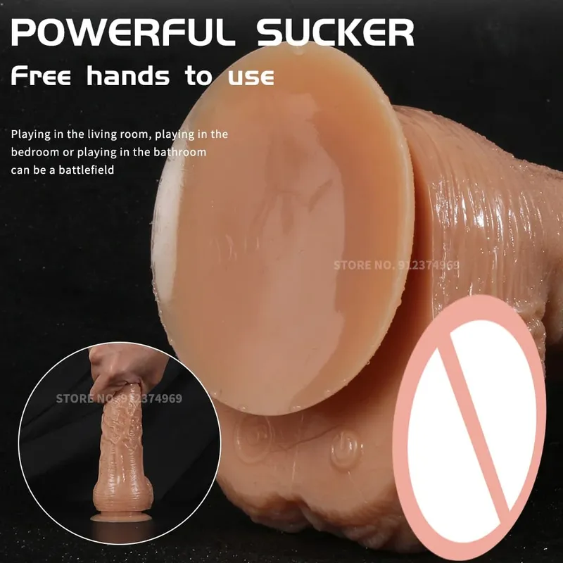 Valósághű műpénisz szexjátékok Teleszkópos fűtés nőknek Maszturbáció Szexi Felnőtt Behatolás Anális Penis Műpénisz Vibrátor — image 4