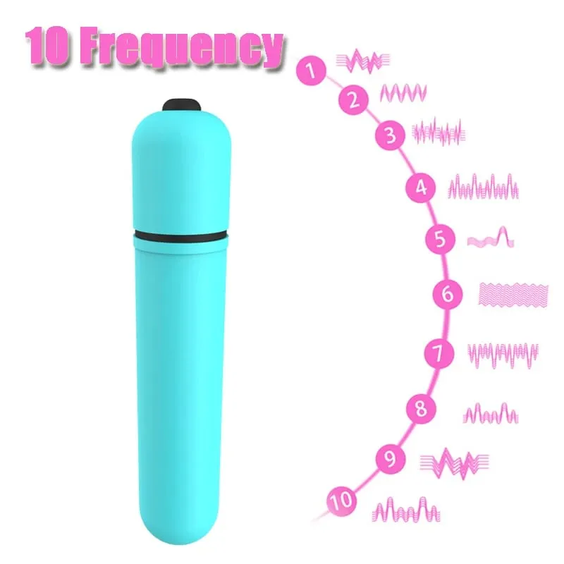 Mini Bullet Vibrator for Women 10 Speed Clitoris Stimulator Dildo Vibrator Ερωτικά Παιχνίδια για Γυναίκα Προϊόντα Ενηλίκων Μηχανή σεξ — image 19