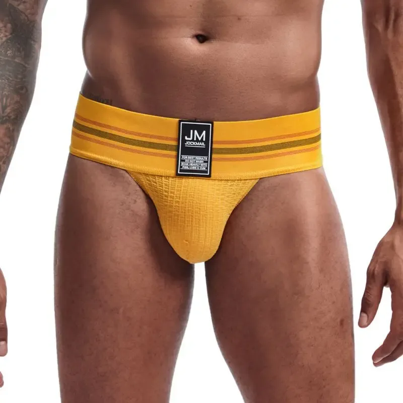 JOCKMAILcuecas De Algodao Masculina Super Wide Waist, Tide High Fork Briefs, High Elasticity Fitness Breathable Men Underground — image 14