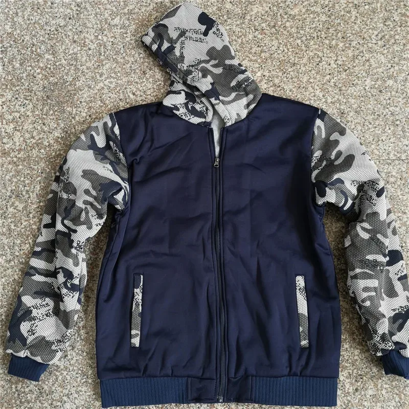 Security Hoodies Men Cool Winter Thicken Wool Liner Security Professional Work Clothes Sweatshirts Pullover Jacket