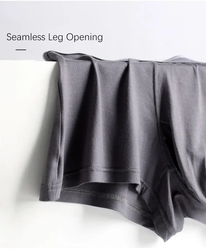 Plus Size Herr Sexig Separat Penis Pocket Boxershorts Andas Herr Underkläder Trosor Modal Herr Elephant Nose Kalsonger 3256802927192475 — image 7