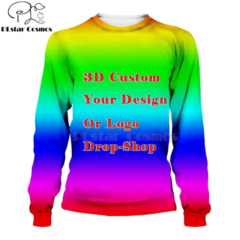 DIY benutzerdefinierte Volldruck 3D Hoodies erstellen Design Foto/Sie wollen Muster personalisierte individuelle Reißverschluss Sweatshirts Übergröße — image 3