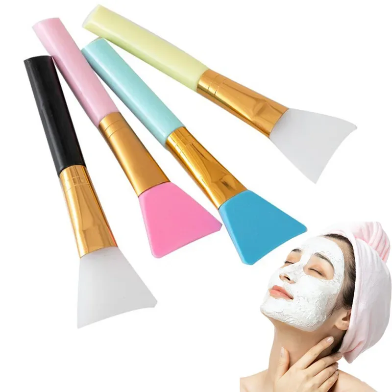 1pc Professional Makeup Brushes Face Mask Brush Silicone Gel DIY Cosmetic Beauty Tools Foundation Brush Face Mud Mixing Make up — image 3