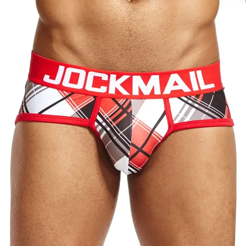 Mapaglarong masaya Sexy Men Underwear Print Underpants Ice silk Briefs Cueca Gay Male Panties Slip 21 Pattern design Shorts — image 15
