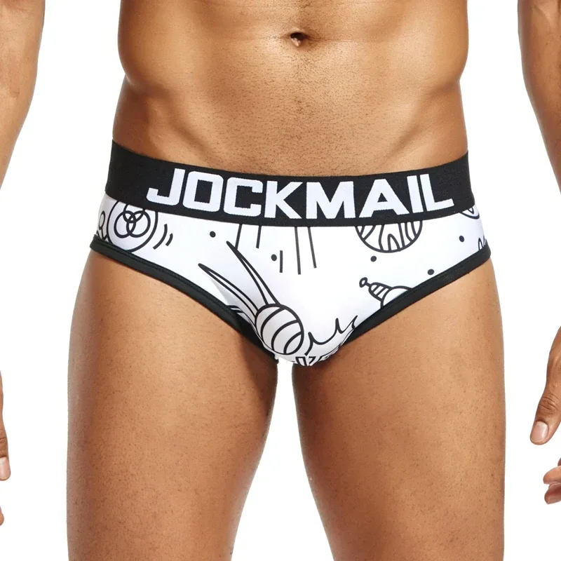 Mapaglarong masaya Sexy Men Underwear Print Underpants Ice silk Briefs Cueca Gay Male Panties Slip 21 Pattern design Shorts — image 20