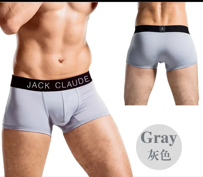 Herr Underkläder Herr Boxer Herr Sexiga kalsonger För Herr Trosor Cuecas Mjuka kalsonger Cueca Boxer Herr bokserki Calzoncillos Nyhet — image 4