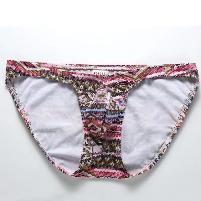 3PCS Briefs Mens Underwear Calzoncillos Hombre Slip Cotton Male Jockstrap Underpants Underware Man Pouch Brief — image 7