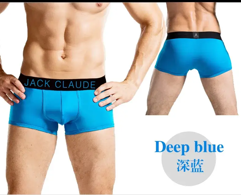 Herr Underkläder Herr Boxer Herr Sexiga kalsonger För Herr Trosor Cuecas Mjuka kalsonger Cueca Boxer Herr bokserki Calzoncillos Nyhet — image 7