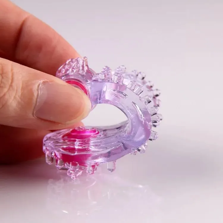 Triple Couples Dual Pleasure késleltetés Gyűrű Vibráló Ring csikló stimulátor hosszabb erekció intenzív magömlés Szexjátékok férfiaknak — image 3