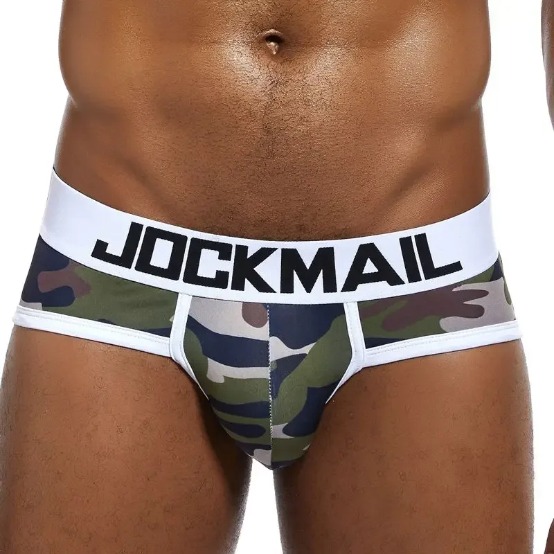 Mapaglarong masaya Sexy Men Underwear Print Underpants Ice silk Briefs Cueca Gay Male Panties Slip 21 Pattern design Shorts — image 32