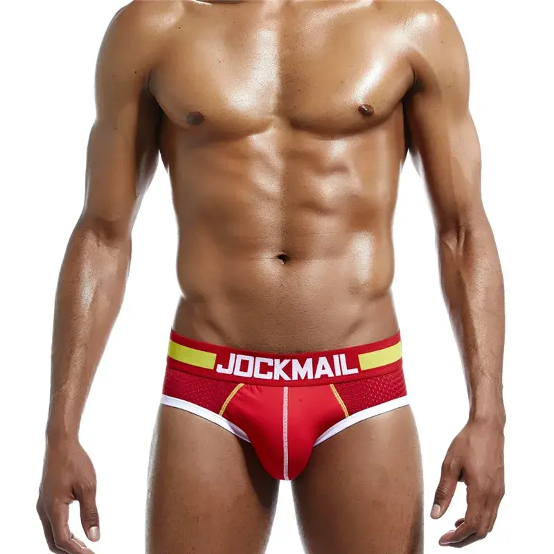 cotton mesh panlalaking damit na panloob fashion low-waist briefs shorts sports casual boxer trunks
