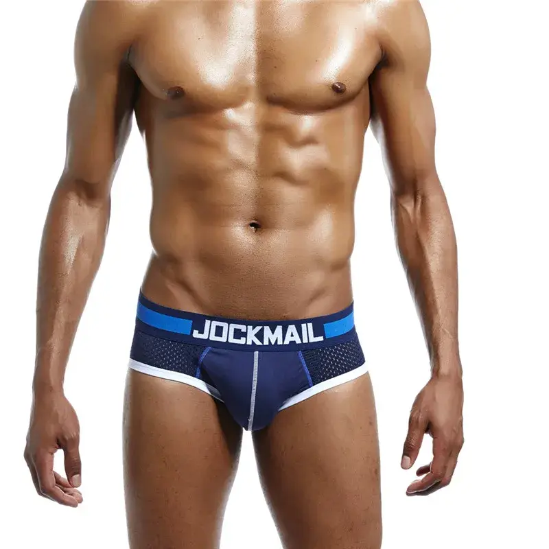 cotton mesh panlalaking damit na panloob fashion low-waist briefs shorts sports casual boxer trunks