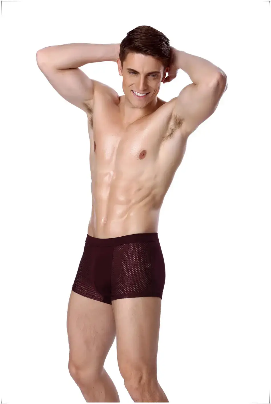 8 pçs/lote roupa interior boxer shorts masculinos malha verão homem sexy quente bolsa calcinha tamanhos grandes 5xl 6xl 7xl 8xl troncos — image 10