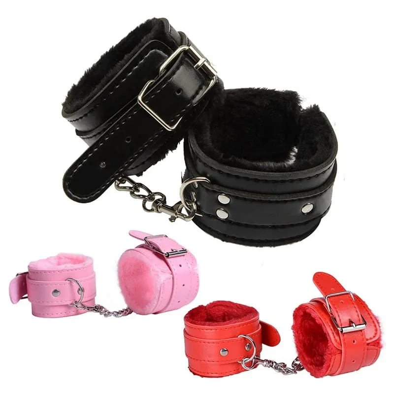 Nincsenek vibrátorok nőknek Bilincsek szexhez Bokamandzsetta BDSM Bondage Restraints Slave Erotikus Felnőtt Játékok Szexjátékok Pároknak Női — image 4