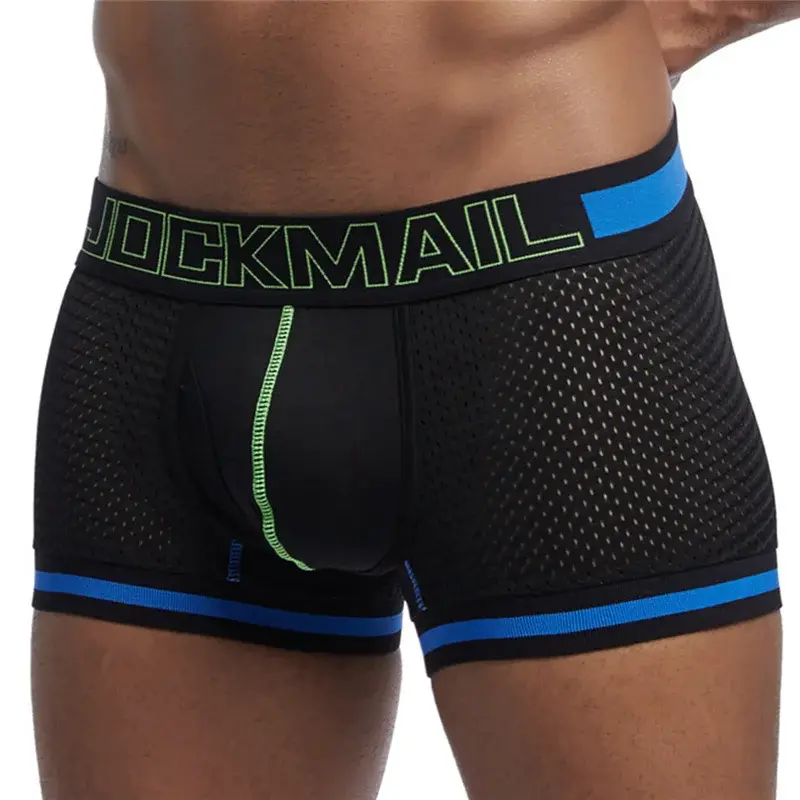 cotton mesh panlalaking damit na panloob fashion low-waist briefs shorts sports casual boxer trunks