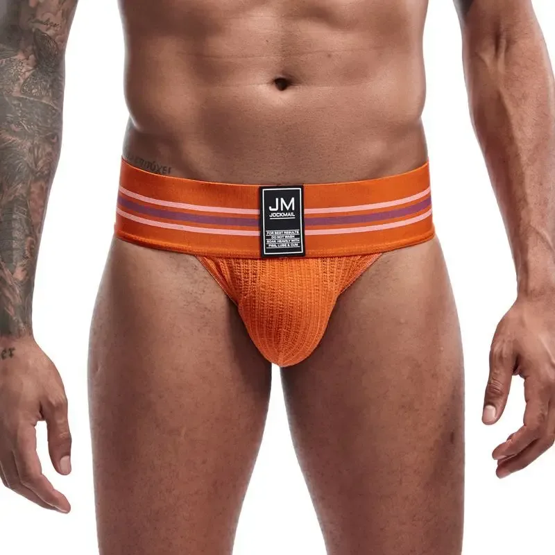 JOCKMAILcuecas De Algodao Masculina Super Wide Waist, Tide High Fork Briefs, High Elasticity Fitness Breathable Men Underground — image 22
