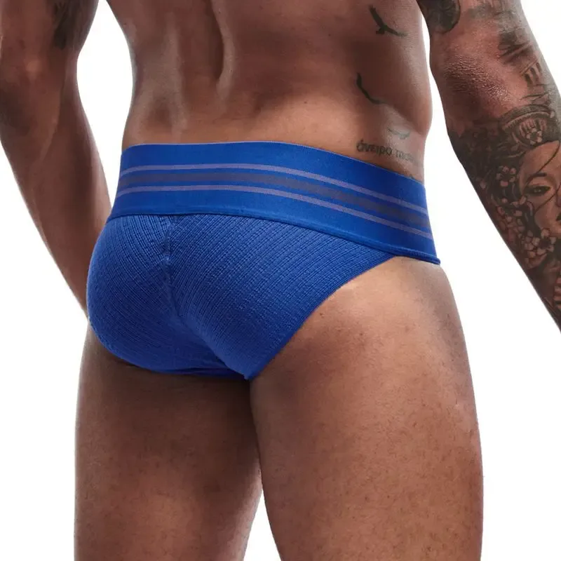 JOCKMAILcuecas De Algodao Masculina Super Wide Waist, Tide High Fork Briefs, High Elasticity Fitness Breathable Men Underground — image 27