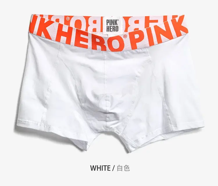 4 pçs pinkhero moda cuecas para homem, elegante confortável e macio deslizamento homme, cuecas boxer de algodão, calzoncillos hombre — image 8