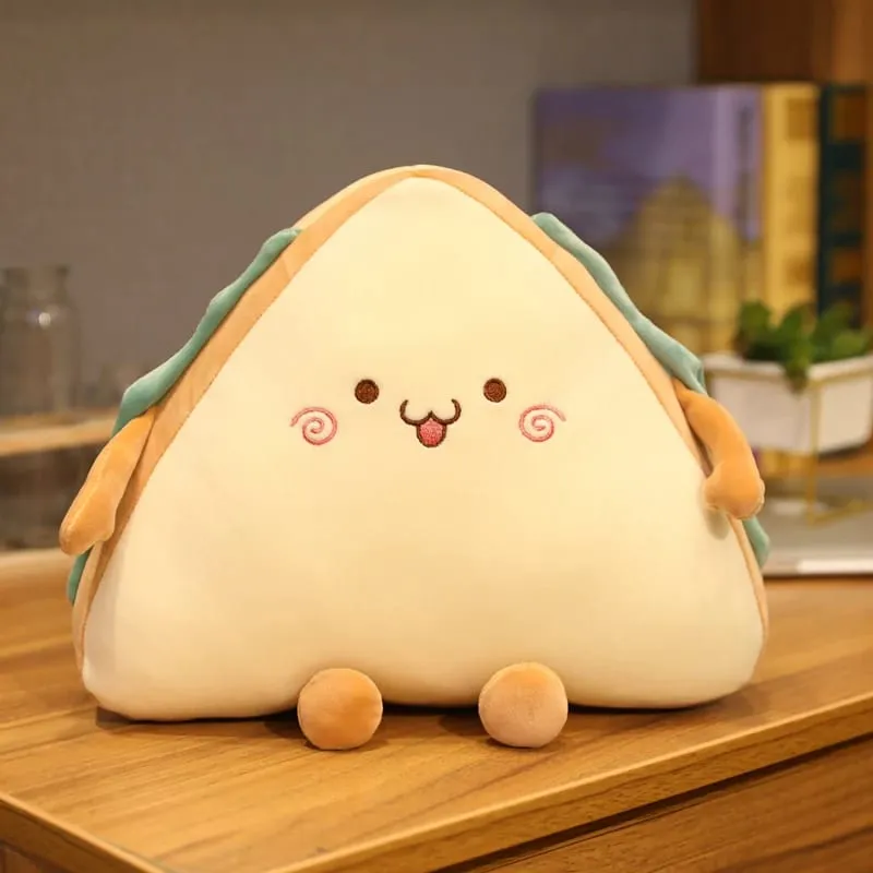 30/40 ס"מ Kawaii רך עוגת סנדוויץ' כרית צעצוע כרית ביתית יצירתית כרית משרד כרית פשוטה מתנות יום הולדת לילד — image 12