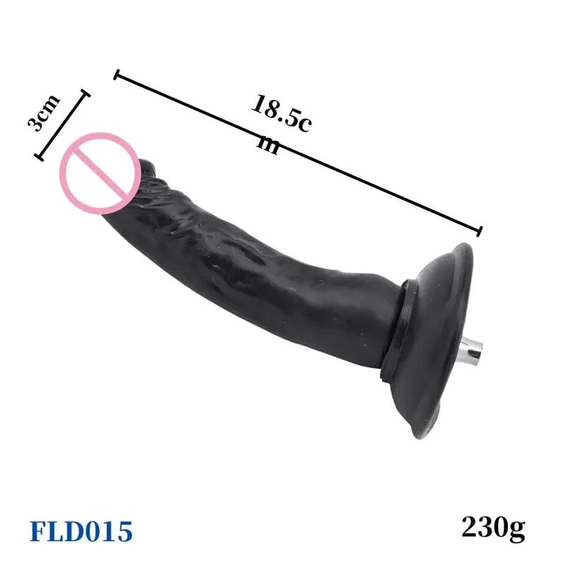 Szexgép Nagy fekete Műpénisz Quick Connector maszturbációs Vibrátor Valósághű műpénisz nőknek Tartozékok Szexjáték felnőtteknek — image 13