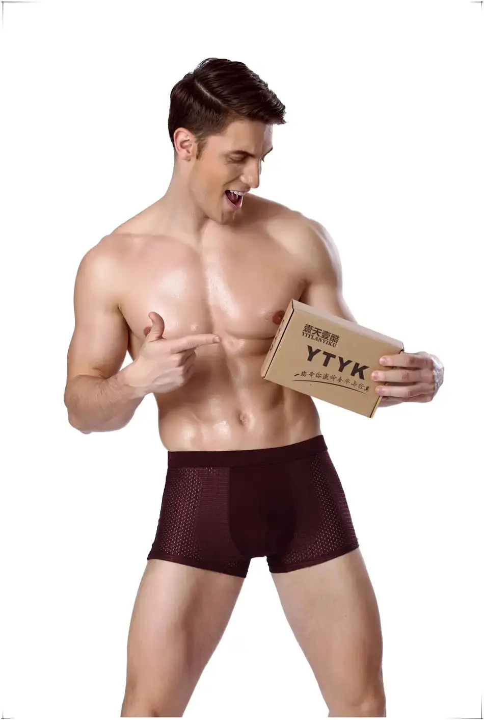 8 pçs/lote roupa interior boxer shorts masculinos malha verão homem sexy quente bolsa calcinha tamanhos grandes 5xl 6xl 7xl 8xl troncos — image 9
