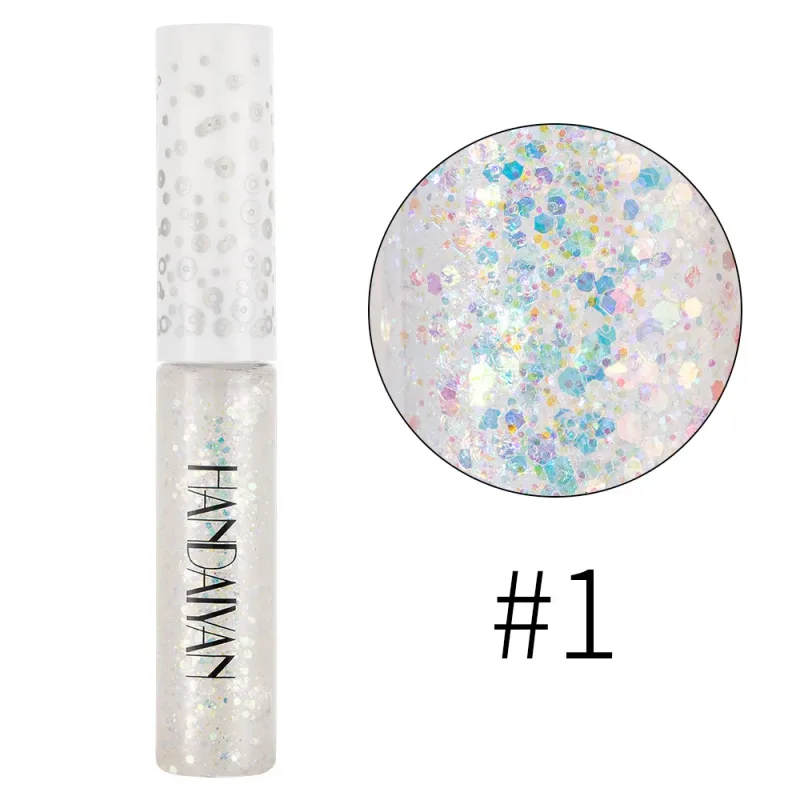 Νέα 12 χρώματα Diamond Glitter Liquid Eyeliner Ανθεκτικό Αδιάβροχο Μακιγιάζ Shimmer And Shine Eye Pencil Makeup Beauty Tools