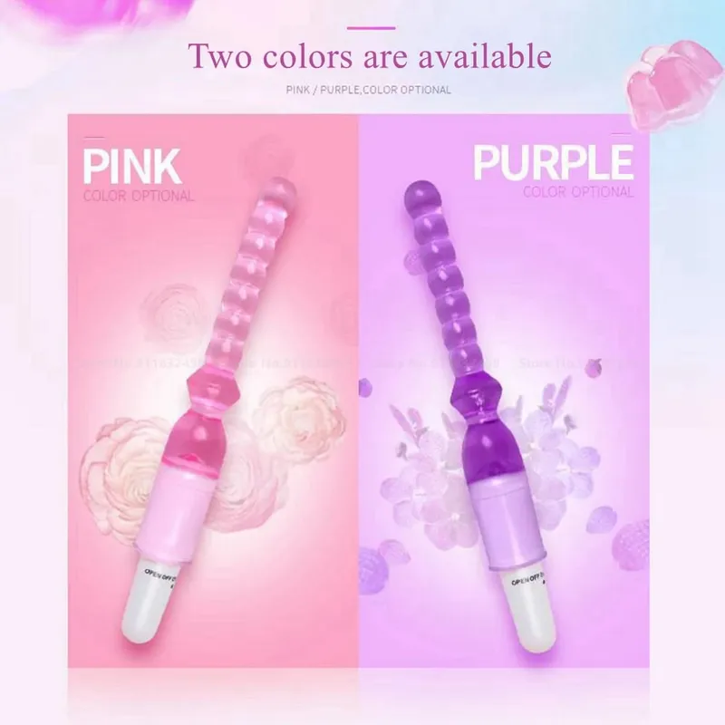 Anus Backyard Beads Anal Balls Long Anal Plug With Vibrating Prostata Massage Butt Plug Sex Toys for Women Men Adults Products — image 2
