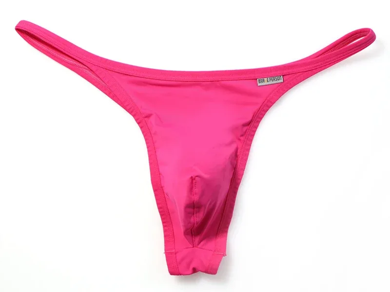 Men's Breathable Quick-Dry Fabric Thong Comfortable Briefs Low-Rise Underwear Sexy Innerwear Fashionable Brave Person — image 18