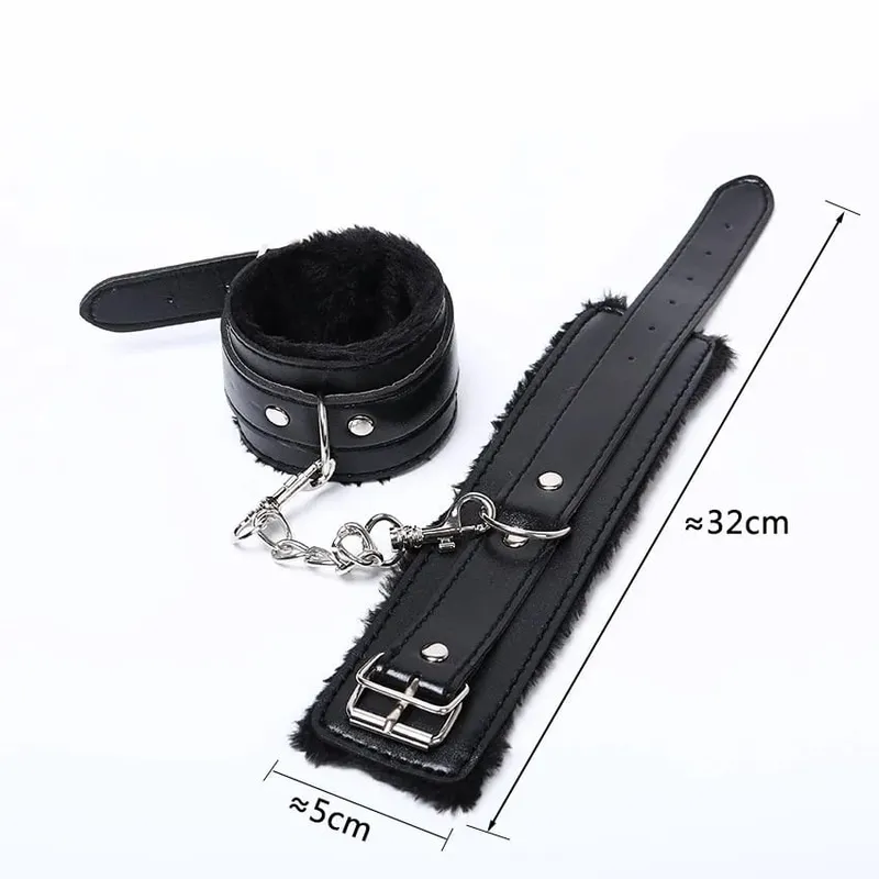 Nincsenek vibrátorok nőknek Bilincsek szexhez Bokamandzsetta BDSM Bondage Restraints Slave Erotikus Felnőtt Játékok Szexjátékok Pároknak Női — image 6
