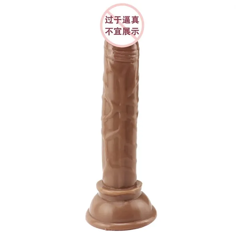 Ερωτικό μαλακό ζελέ Dildo πρωκτικό βύσμα γλουτών Ρεαλιστική ισχυρή βεντούζα πέους Παιχνίδι πουλί για ενήλικες σεξ με σημείο G για γυναίκες