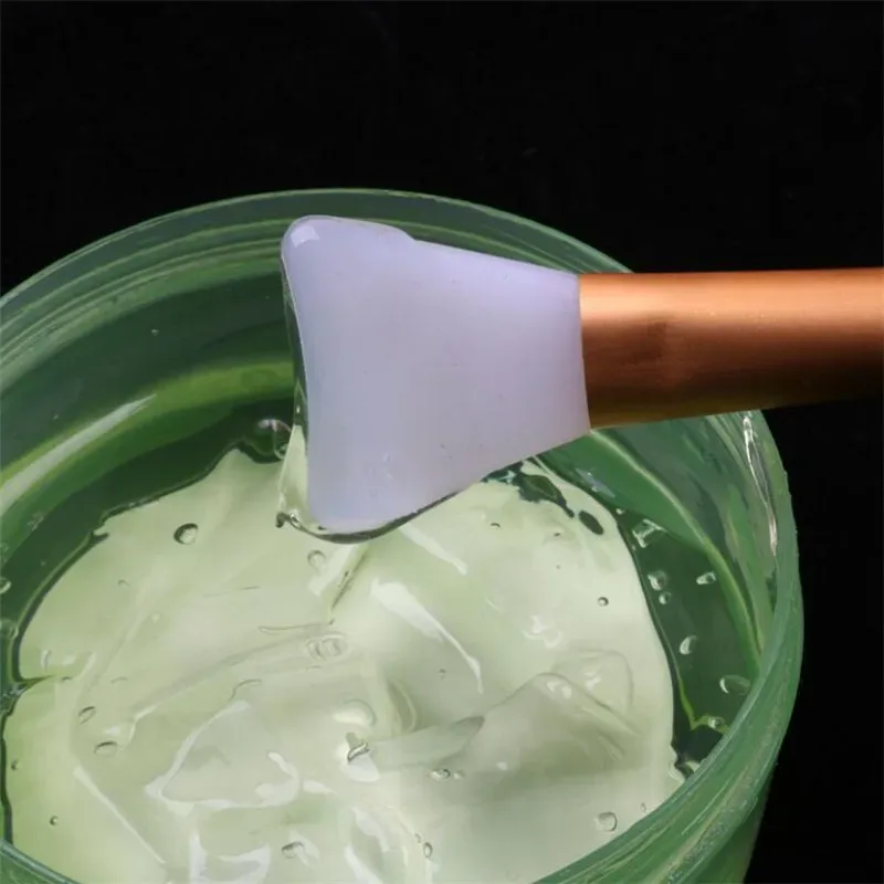 1pc Professional Makeup Brushes Face Mask Brush Silicone Gel DIY Cosmetic Beauty Tools Foundation Brush Face Mud Mixing Make up — image 5