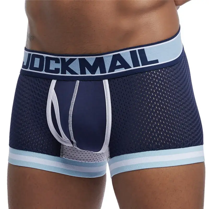 cotton mesh panlalaking damit na panloob fashion low-waist briefs shorts sports casual boxer trunks